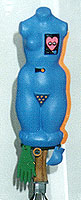 Laurence Burt - Keepsake Miniature of Blue Torso, Green Hand, 2001